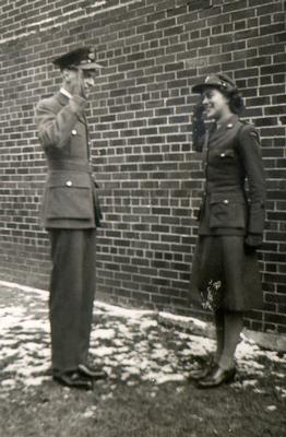 Brother and sister, James (Jim) and Margaret Hughes.