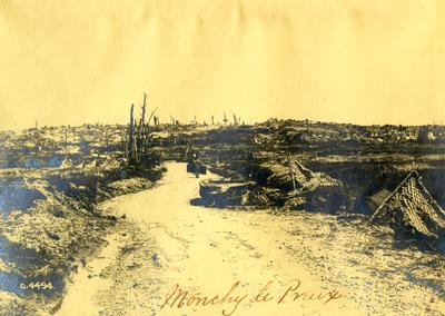 Monchy le Preux, France, World War 1914-1918