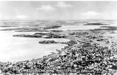 Lakes Couchiching and Lake Simcoe