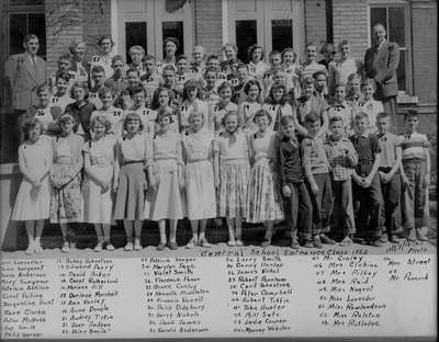 Central School Entrance Class 1952