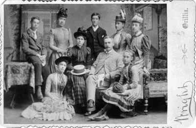 Unidentified family group