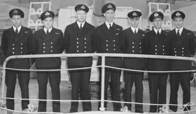 Officers of the H.M.C.S. Orillia
