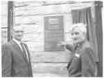Official opening of Woodrow Homestead, Coldwater. June 20, 1966.