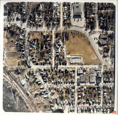 Aerial photograph of Orillia