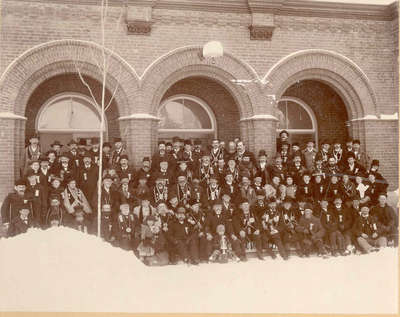 Unknown Image Possibly Central School in Orillia