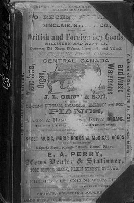 1872-73 Ottawa City Directory
