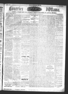 Le Courrier d'Ottawa, 29 May 1861