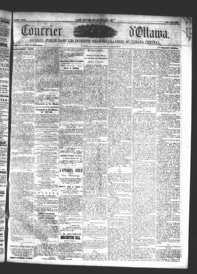 Le Courrier d'Ottawa, 30 Oct 1861