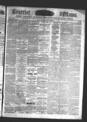 Le Courrier d'Ottawa, 15 Jan 1862