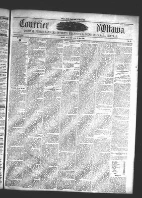 Le Courrier d'Ottawa, 27 Mar 1862