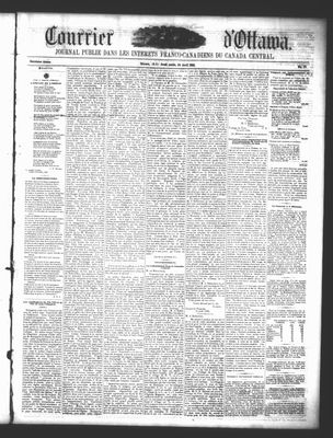 Le Courrier d'Ottawa, 24 Apr 1862