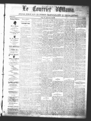 Le Courrier d'Ottawa, 21 Aug 1862