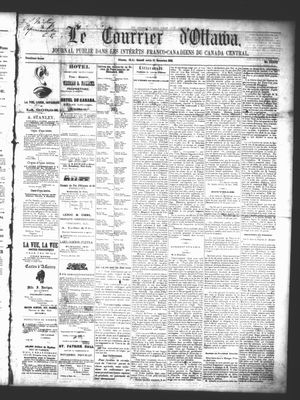 Le Courrier d'Ottawa, 13 Dec 1862