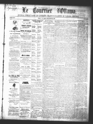 Le Courrier d'Ottawa, 20 Dec 1862