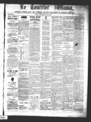 Le Courrier d'Ottawa, 7 Feb 1863