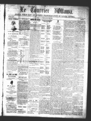 Le Courrier d'Ottawa, 14 Feb 1863