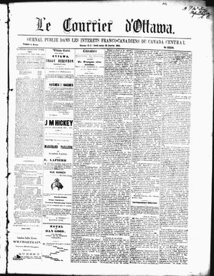 Le Courrier d'Ottawa, 28 Jan 1864