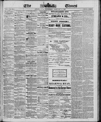 Ottawa Times (1865), 21 Feb 1866