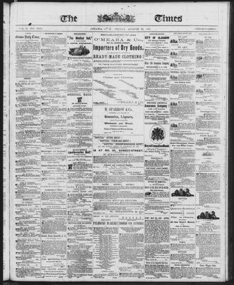 Ottawa Times (1865), 23 Aug 1867