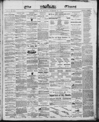 Ottawa Times (1865), 25 Nov 1867