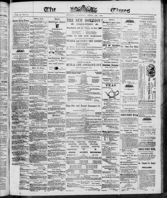 Ottawa Times (1865), 14 Apr 1868