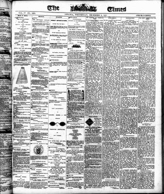 Ottawa Times (1865), 1 Dec 1869