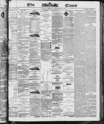 Ottawa Times (1865), 22 Feb 1870