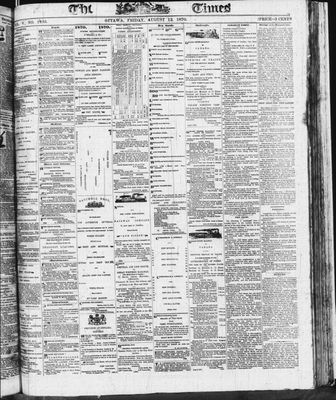 Ottawa Times (1865), 12 Aug 1870