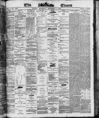 Ottawa Times (1865), 1 Sep 1870