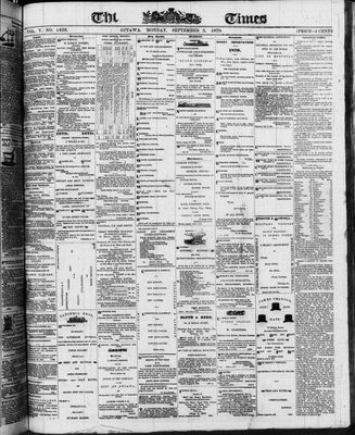 Ottawa Times (1865), 5 Sep 1870