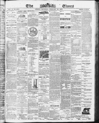 Ottawa Times (1865), 22 Feb 1872