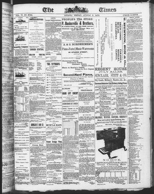 Ottawa Times (1865), 9 Aug 1872