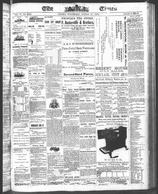 Ottawa Times (1865), 21 Aug 1872