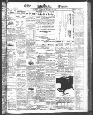 Ottawa Times (1865), 22 Aug 1872