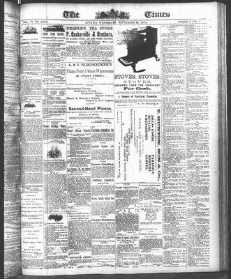 Ottawa Times (1865), 25 Sep 1872