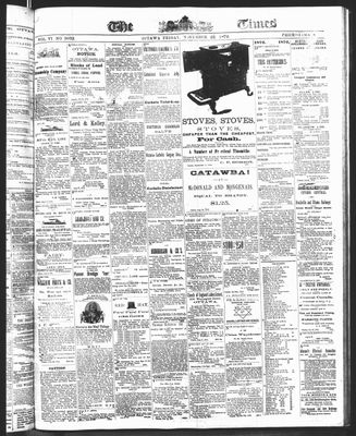 Ottawa Times (1865), 22 Nov 1872