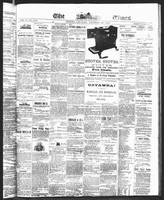 Ottawa Times (1865), 23 Nov 1872