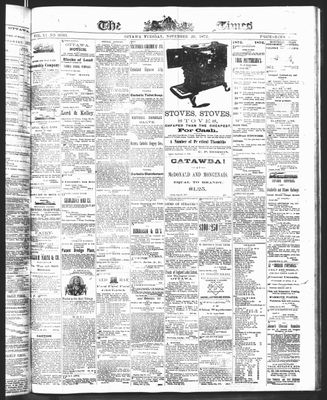 Ottawa Times (1865), 26 Nov 1872