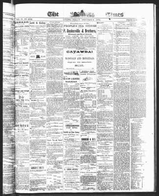 Ottawa Times (1865), 6 Dec 1872