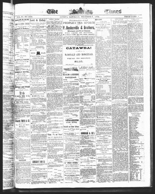 Ottawa Times (1865), 7 Dec 1872