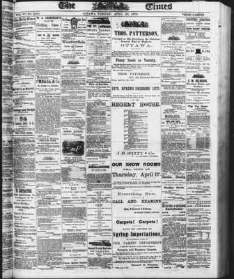 Ottawa Times (1865), 29 Apr 1873