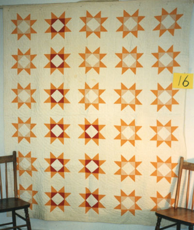 Ohio Star Quilt circa 1920