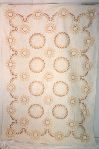 Cross-Stitch Quilt circa 1963-1965