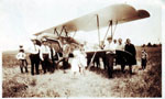 Airplane in Petawawa circa 1930