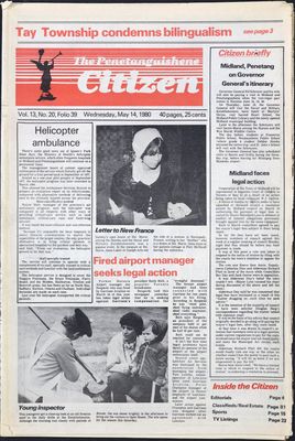 Penetanguishene Citizen (1975-1988), 14 May 1980