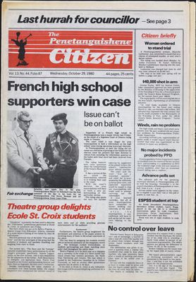 Penetanguishene Citizen (1975-1988), 29 Oct 1980