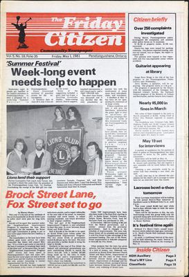 Penetanguishene Citizen (1975-1988), 1 May 1981