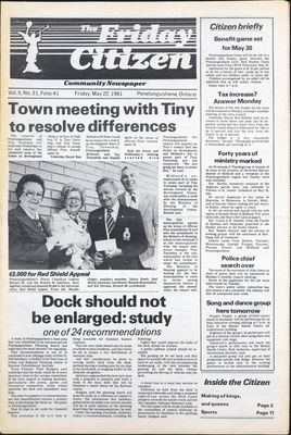 Penetanguishene Citizen (1975-1988), 22 May 1981