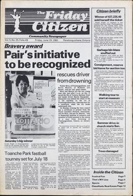 Penetanguishene Citizen (1975-1988), 19 Jun 1981