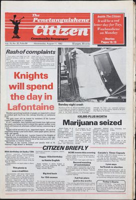 Penetanguishene Citizen (1975-1988), 11 Aug 1982